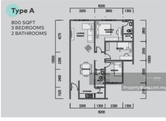 The Court @ Central Residence - Floor Plan - iProperty.com.my