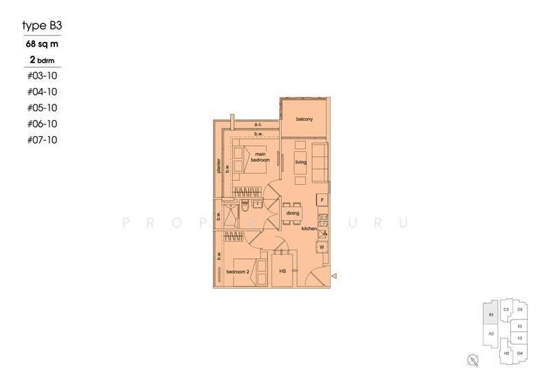 Parc Sophia, 10 Adis Road, Orchard / River Valley, 2 Bedrooms, 732 sqft, Apartment For Rent, by Wilson Wong, 500274010 - 2D - PropertyGuru.com.sg
