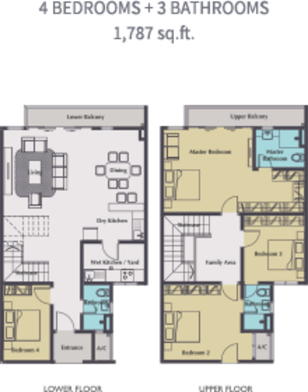 Upper East @ Tiger Lane - Floor Plan - iProperty.com.my