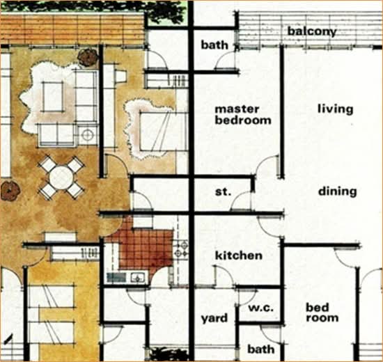 Waikiki Condominium - Floor Plan - iProperty.com.my
