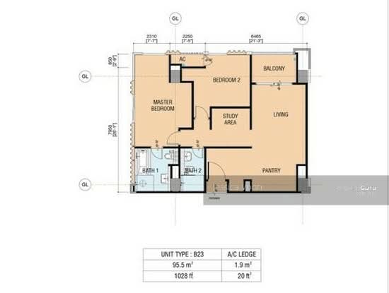 Arcoris Residences - Floor Plan - iProperty.com.my