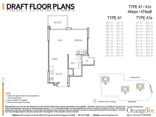 Hillion Residences - Floor Plan