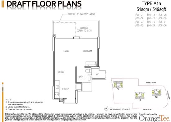 Hillion Residences - Floor Plan