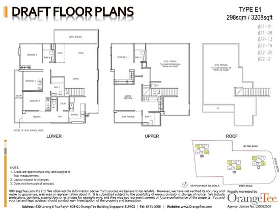 Hillion Residences - Floor Plan