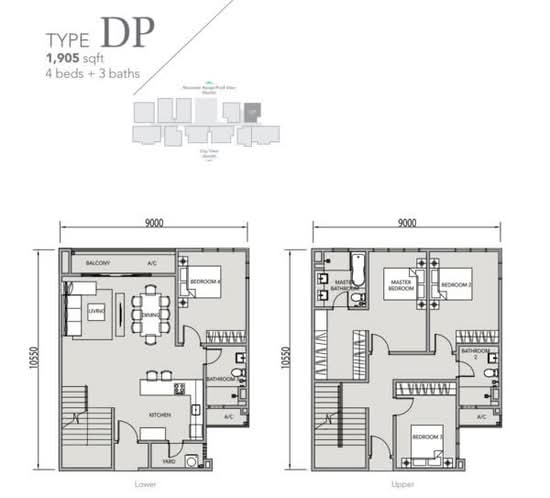 Clarita Tower @ Eco Sky - Floor Plan - iProperty.com.my
