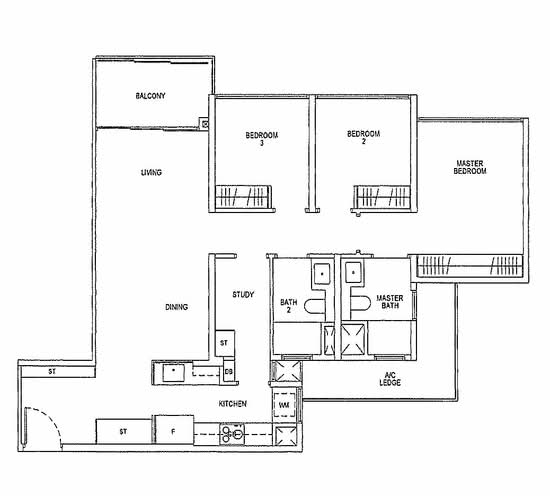 Daintree Residence - Floor Plan