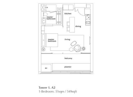 OUE Twin Peaks - Floor Plan