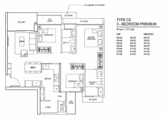 iNz Residence - Floor Plan