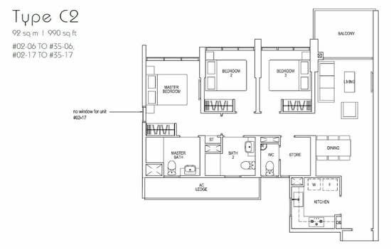 Parc Riviera - Floor Plan