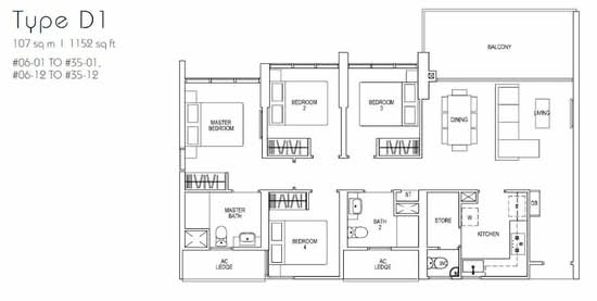 Parc Riviera - Floor Plan