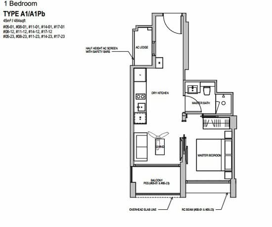 Park Place Residences - Floor Plan