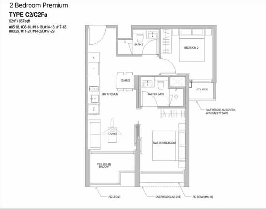 Park Place Residences - Floor Plan