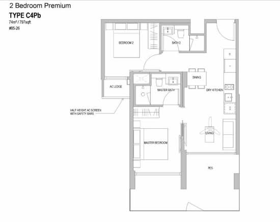 Park Place Residences - Floor Plan