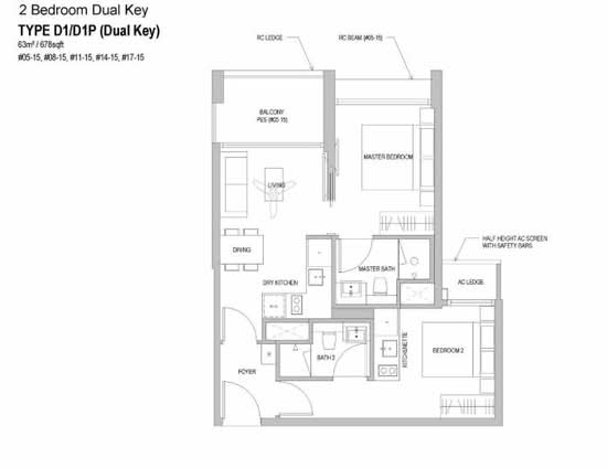 Park Place Residences - Floor Plan