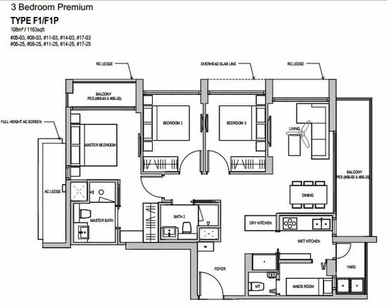 Park Place Residences - Floor Plan
