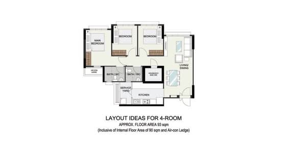 452A Bukit Batok West Avenue 6 - Floor Plan