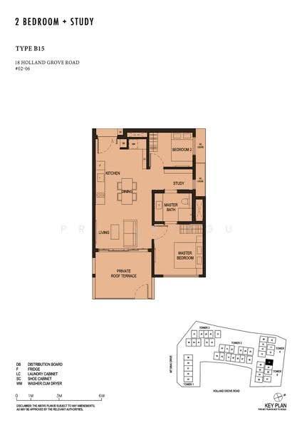 Parksuites, 18 Holland Grove Road, Tanglin / Holland / Bukit Timah, 2 Bedrooms, 872 sqft, Condominium For Sale, by Perline Chua, 500287787 - 2D - PropertyGuru.com.sg
