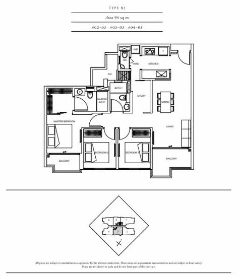 Straits Mansions - Floor Plan