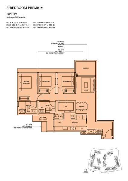 PARKTOWN Residence, Tampines Street 62, Pasir Ris / Tampines, 3 Bedrooms, 1,076 sqft, Condominium For Sale, by Mark Yeo (杨复中), 500280921 - 2D - PropertyGuru.com.sg