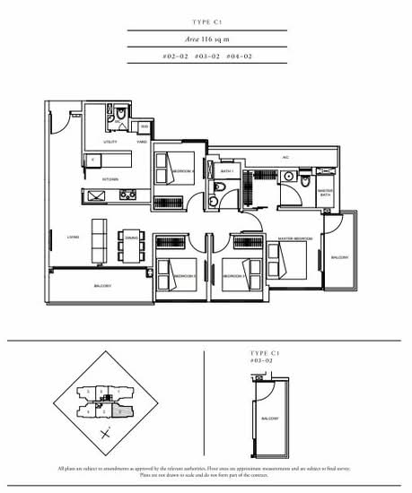 Straits Mansions - Floor Plan