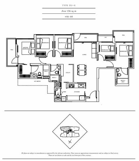 Straits Mansions - Floor Plan