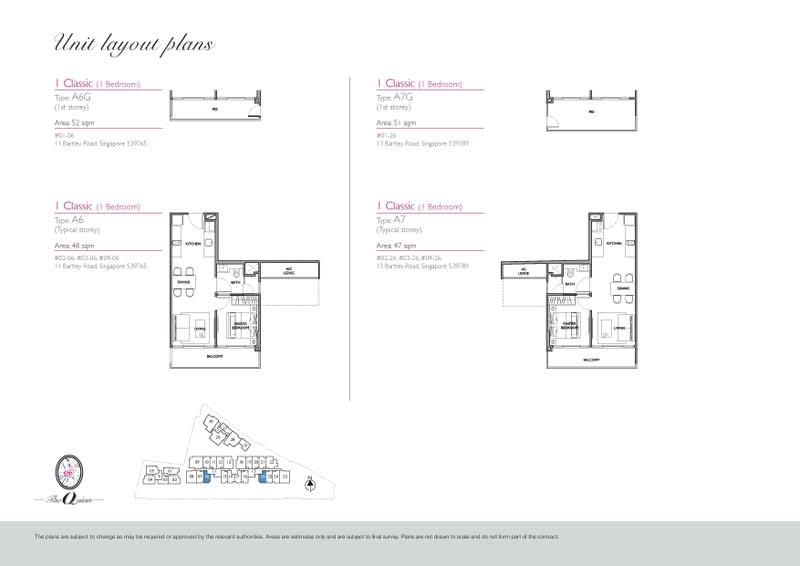 The Quinn, 9 Bartley Road, 1 Bedroom, 560 sqft, Apartment For Sale, by Julina Huang, 500210436 - Type A4, A5 - PropertyGuru.com.sg