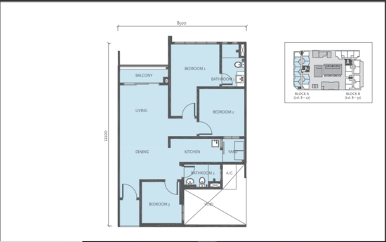 Ascenda Residence @ Skyarena - Floor Plan - iProperty.com.my