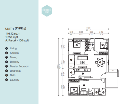 Artis 3 Residence - Floor Plan - iProperty.com.my