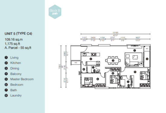 Artis 3 Residence - Floor Plan - iProperty.com.my