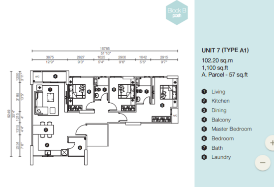 Artis 3 Residence - Floor Plan - iProperty.com.my