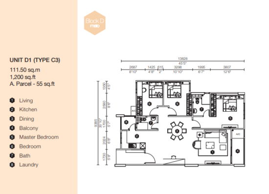 Artis 3 Residence - Floor Plan - iProperty.com.my