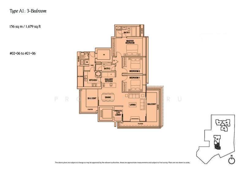 Paterson Suites, 57 Paterson Road, Orchard / River Valley, 3 Bedrooms, 1,679 sqft, Condominium For Sale, by Vivian Sun 孙淑媛, 23199599 - 2D - PropertyGuru.com.sg