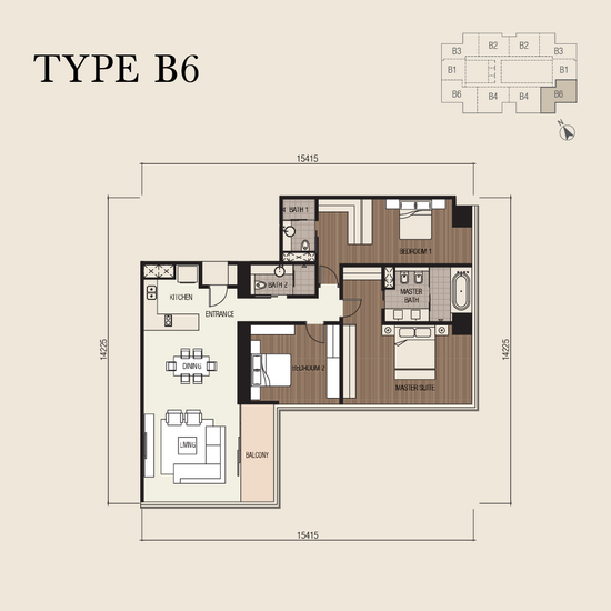Four Seasons Place - Floor Plan - iProperty.com.my