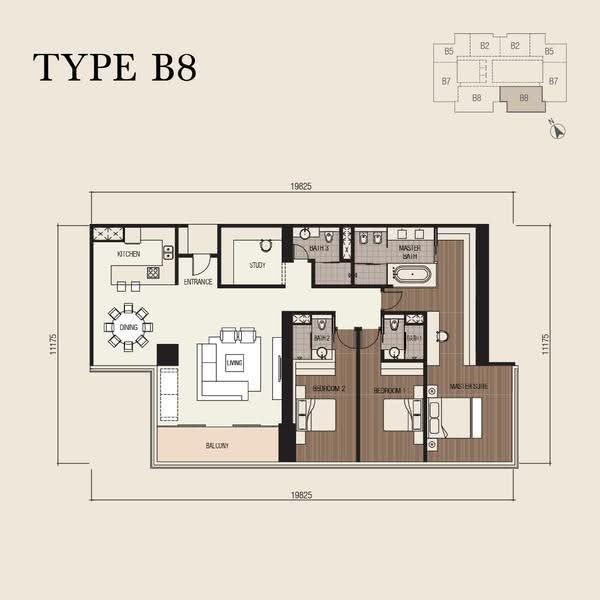 Service Residence for Sale at Four Seasons Place - Toji Ng - Level 28- 33 ( Type B8) - PropertyGuru.com.my
