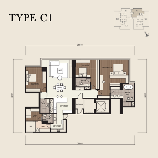 Four Seasons Place - Floor Plan - iProperty.com.my