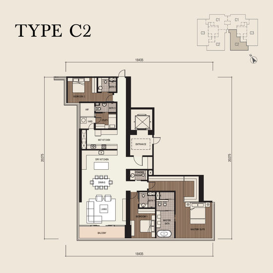Four Seasons Place - Floor Plan - iProperty.com.my