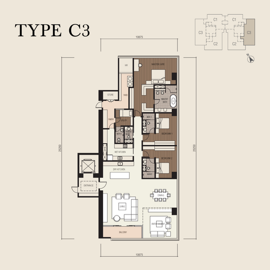 Four Seasons Place - Floor Plan - iProperty.com.my