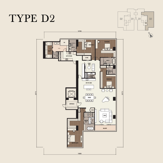 Four Seasons Place - Floor Plan - iProperty.com.my