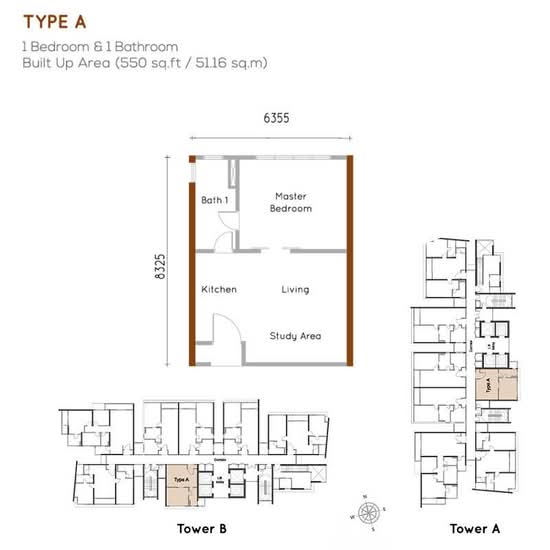 Woodsbury Suites - Floor Plan - iProperty.com.my