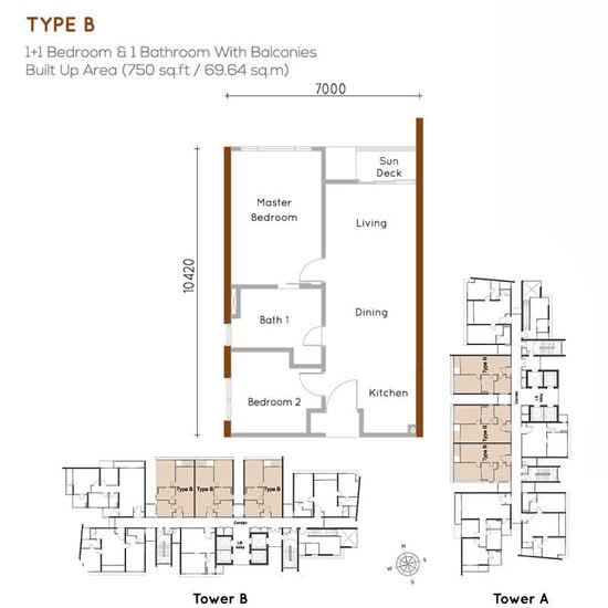 Woodsbury Suites - Floor Plan - iProperty.com.my