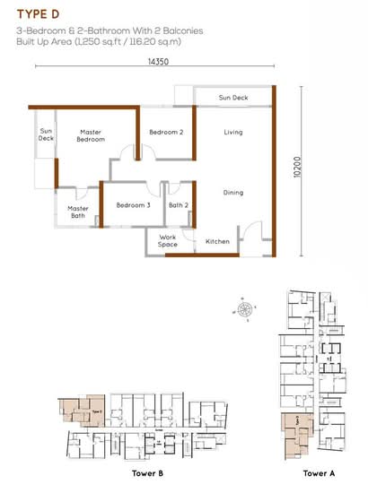 Woodsbury Suites - Floor Plan - iProperty.com.my