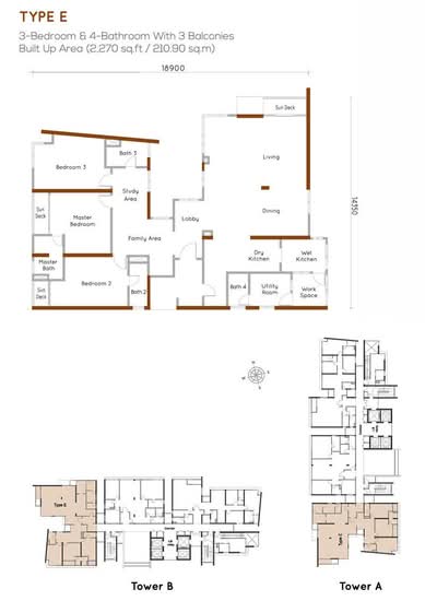 Woodsbury Suites - Floor Plan - iProperty.com.my