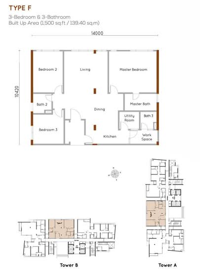 Woodsbury Suites - Floor Plan - iProperty.com.my