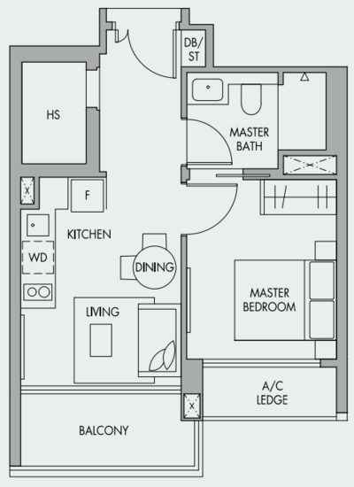 The Tre Ver - Floor Plan