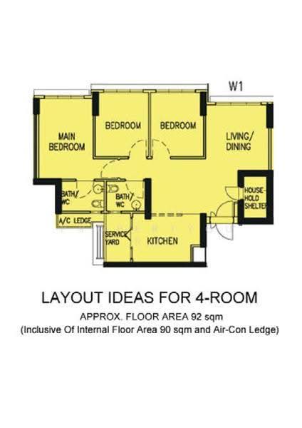 118B Canberra Crescent, 118B Canberra Crescent, Sembawang / Yishun, 3 Bedrooms, 990 sqft, HDB Flat For Sale, by Chow Teng Teng, 500281025 - 2D - PropertyGuru.com.sg