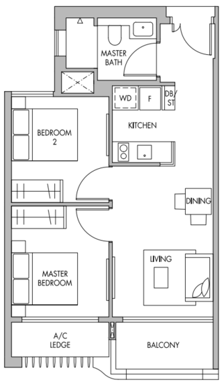 The Tre Ver - Floor Plan