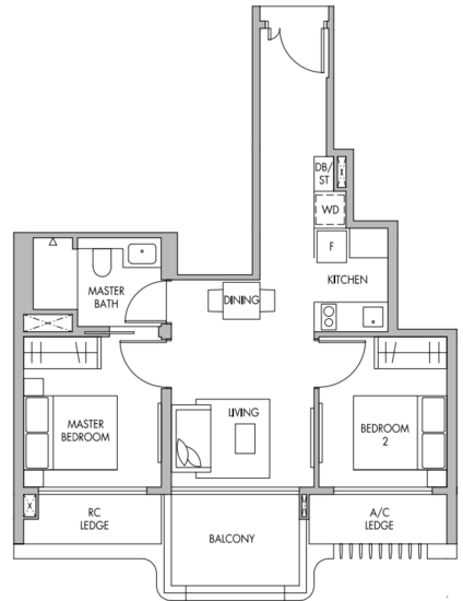 The Tre Ver - Floor Plan