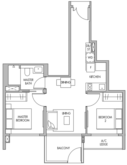 The Tre Ver - Floor Plan