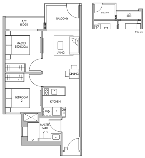 The Tre Ver - Floor Plan