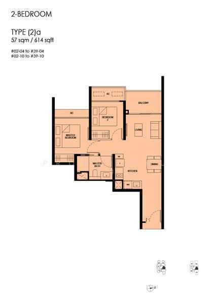 PENRITH, Margaret Drive, Alexandra / Commonwealth, 2 Bedrooms, 614 sqft, Condominium For Sale, by Liz Weng, 500277603 - 2D - PropertyGuru.com.sg